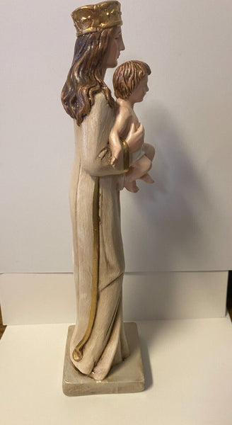Our Lady of the Island Hand Painted Statue, 10", New  from Colombia