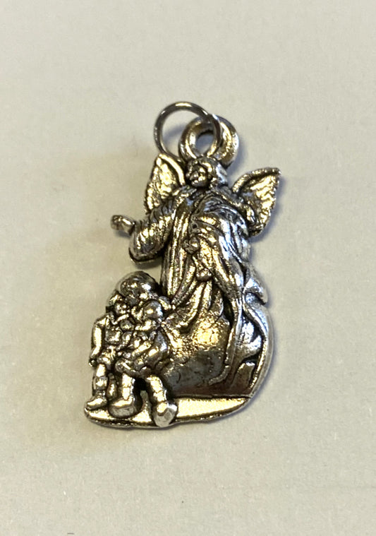 Guardian Angel  7/8" Devotional Charm, New - Bob and Penny Lord
