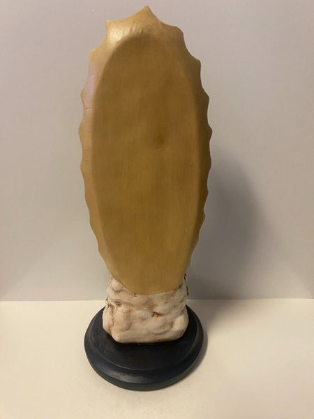 Our Lady of Guadalupe Hand Painted 6.5" Statue, New from Colombia