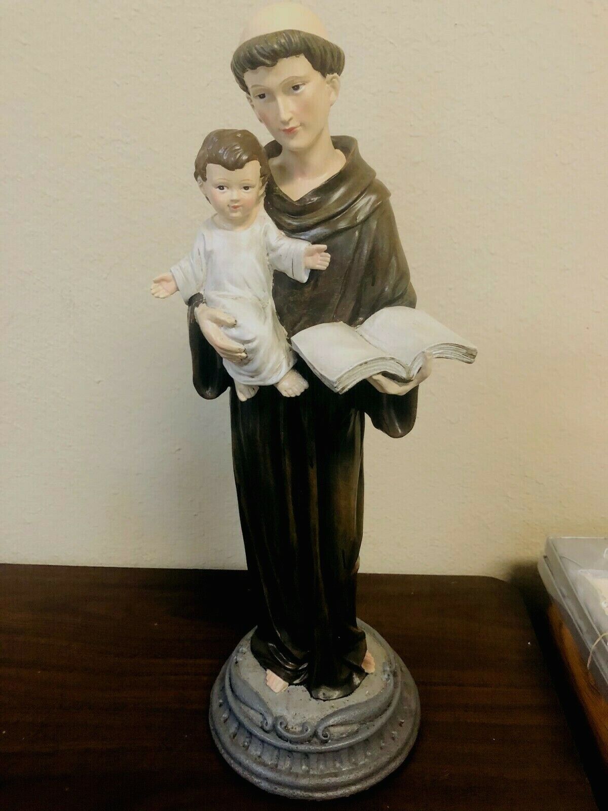 Saint Anthony of Padua Statue 19.75" H, New - Bob and Penny Lord