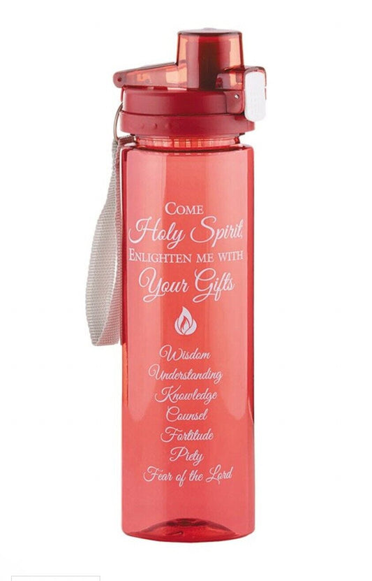 Confirmation "Come Holy Spirit" 24 oz. Water Bottle New - Bob and Penny Lord