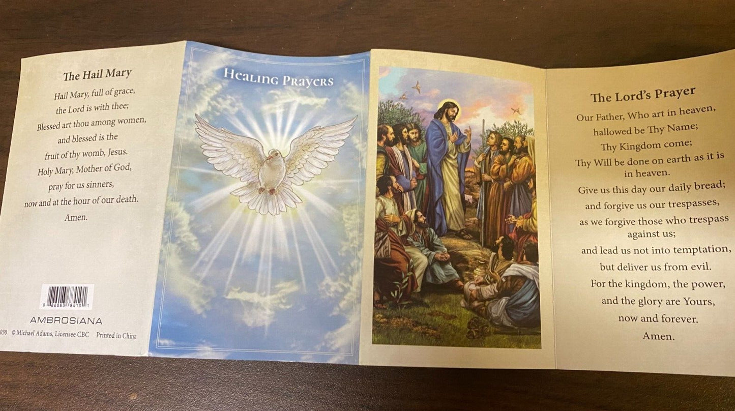 Healing Prayers Pocket Folder, New
