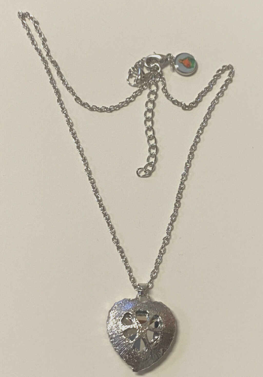 Saint Maximilian Kolbe Museum HIstory /2 Sided Heart Necklace, New from Japan - Bob and Penny Lord
