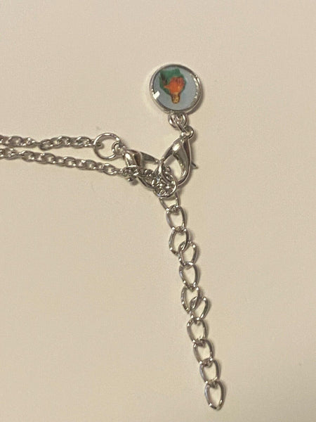Saint Maximilian Kolbe Museum HIstory /2 Sided Heart Necklace, New from Japan