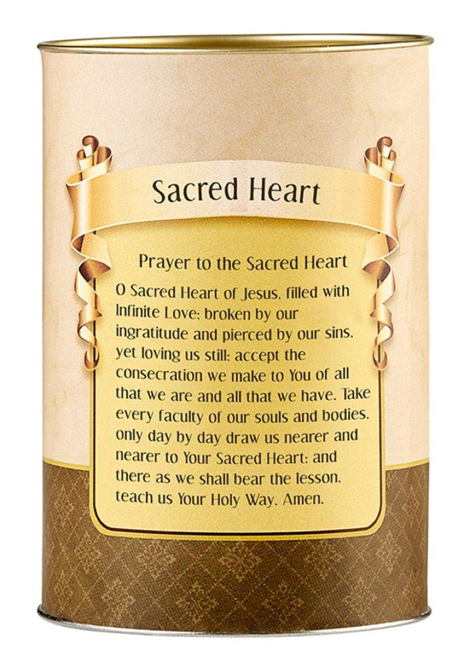 Sacred Heart of Jesus 3.50" Devotional Candle, New - Bob and Penny Lord