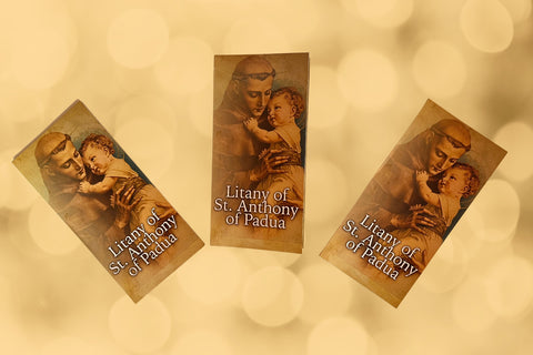 3 Pack Litany of Saint Anthony of Padua