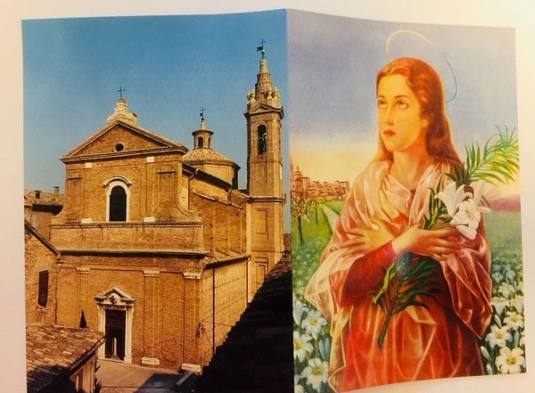 Saint Maria Goretti Bio Folder, New from Italy
