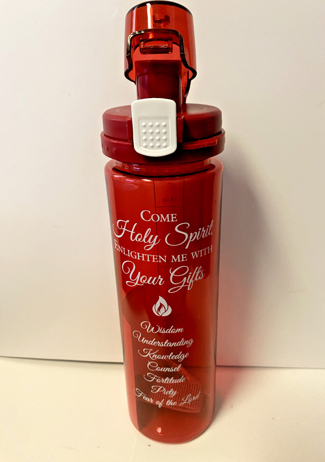 Confirmation "Come Holy Spirit" 24 oz. Water Bottle New - Bob and Penny Lord