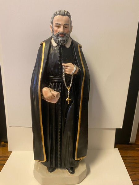Saint Philip Neri Hand Painted 10" Statue, New from Colombia