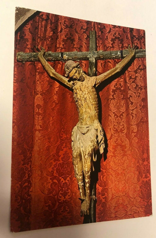 Saint Margaret of Cortona Vintage Image of Crucifix that spoke to her, New - Bob and Penny Lord