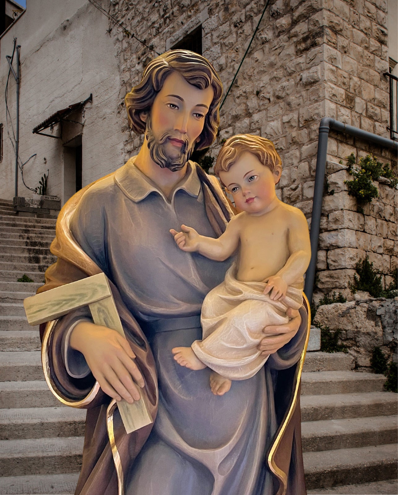Saint Joseph the Worker  8 by 10 Print New