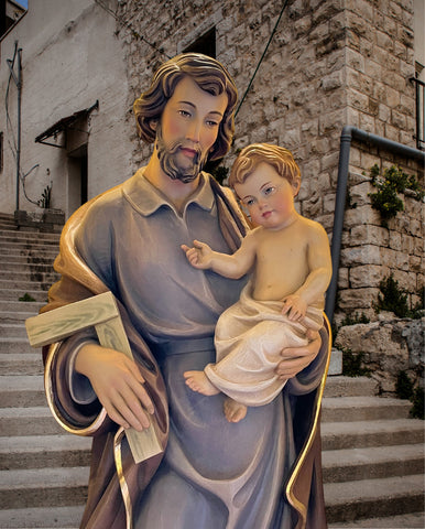 Saint Joseph the Worker  8 by 10 Print New