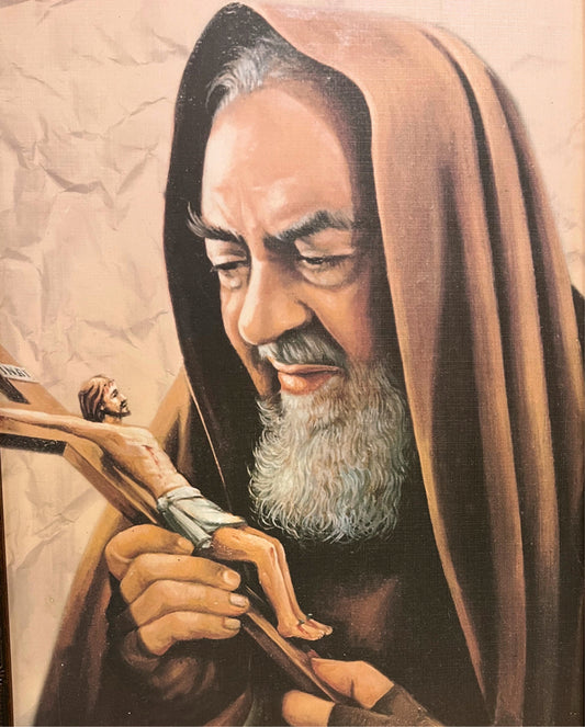 Saint Padre Pio 8 by 10 Print - Bob and Penny Lord