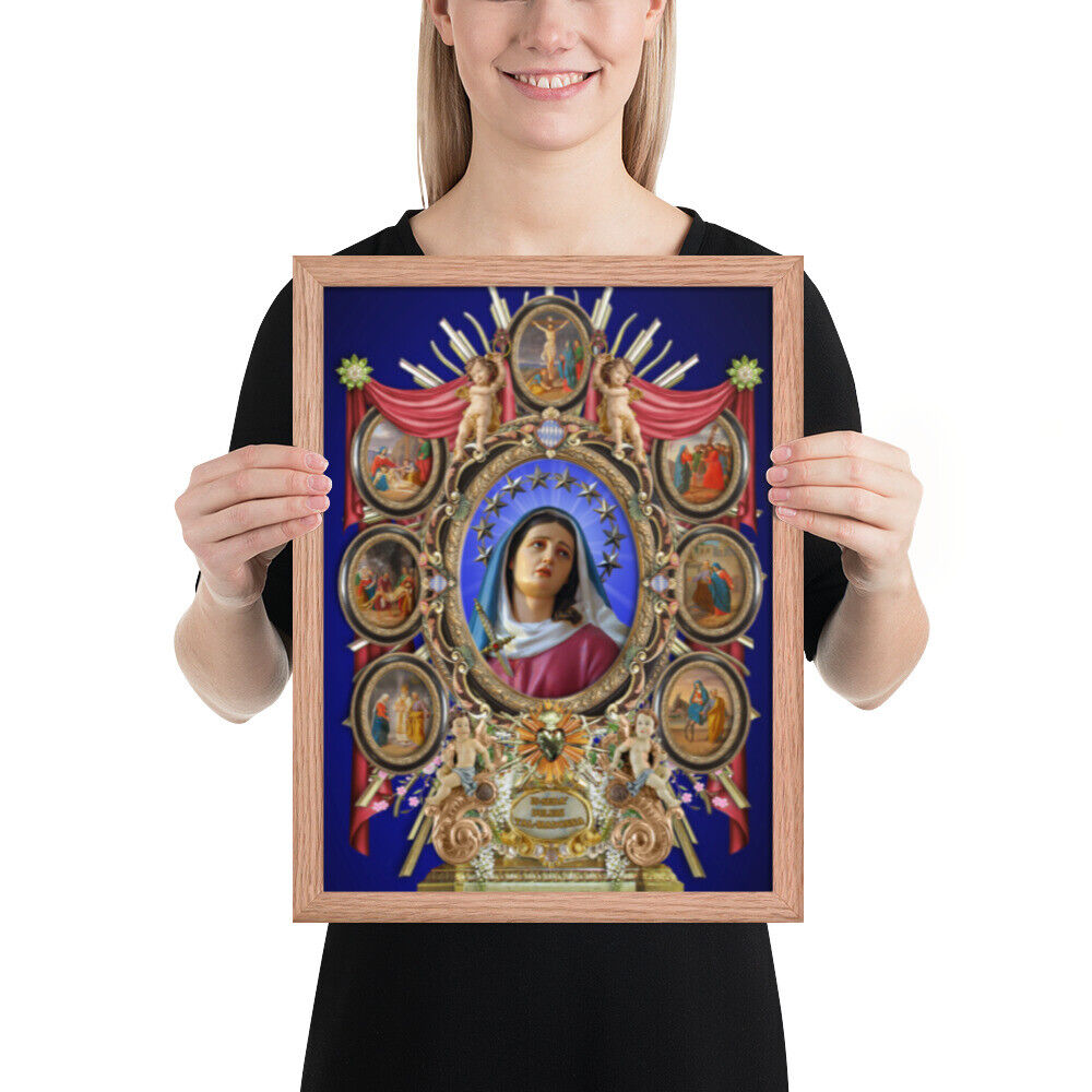 Our Lady of Sorrows Framed poster