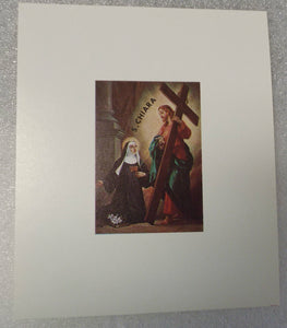 Saint Clare of Montefalco Image/Print, New from Italy