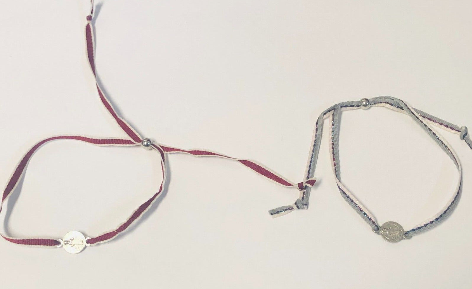 Saint Benedict Ribbon Adjustable Bracelet  8", New