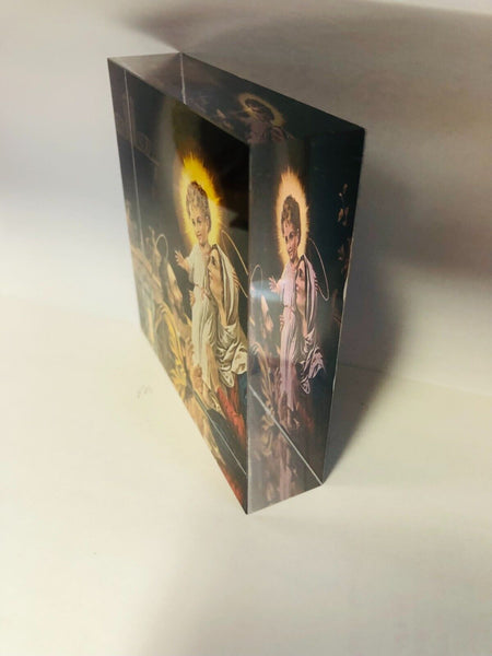 Holy Family Acrylic Image Block, New