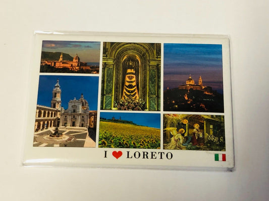Our Lady of Loreto Magnet ,New From Loreto, Italy - Bob and Penny Lord