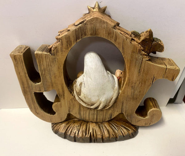 Christmas Joy Nativity Figurine, New