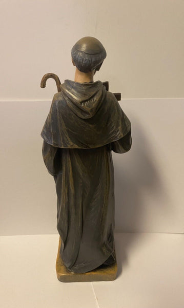 Saint Peregrine, (The Cancer Saint)  8" Statue, New