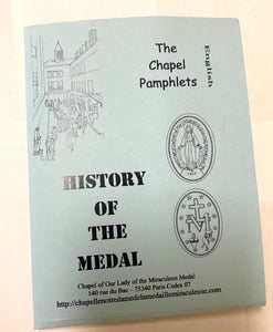 Our Lady of the Miraculous Medal Folder, History of the Medal with Medal, New