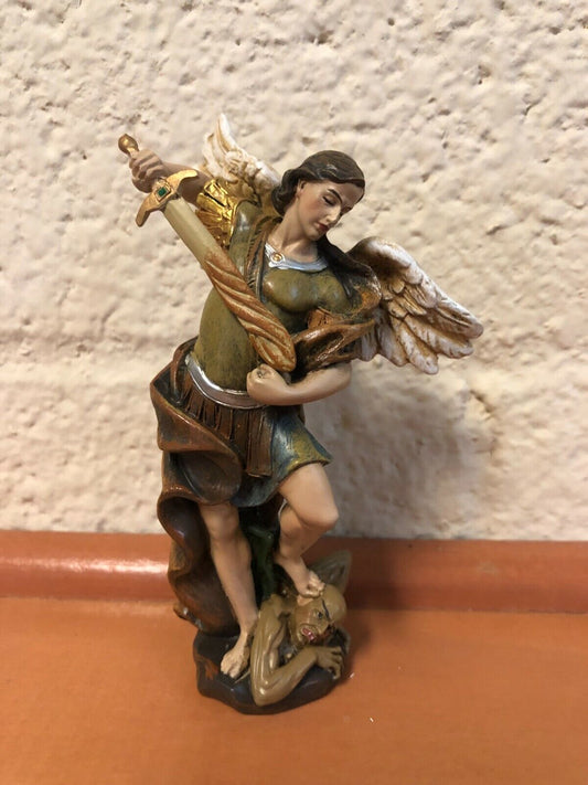 Saint Michael The Archangel 4" Statue, New - Bob and Penny Lord