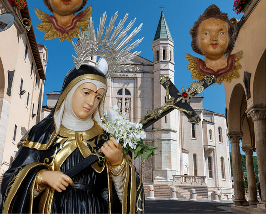 Saint Rita of Cascia 10 by 8 Print - Bob and Penny Lord