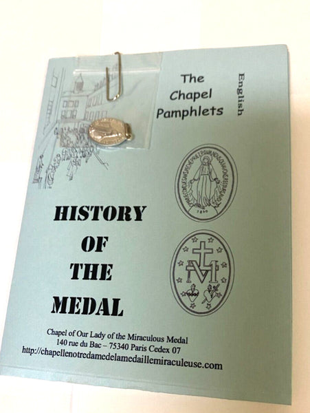 Our Lady of the Miraculous Medal Folder, History of the Medal with Medal, New