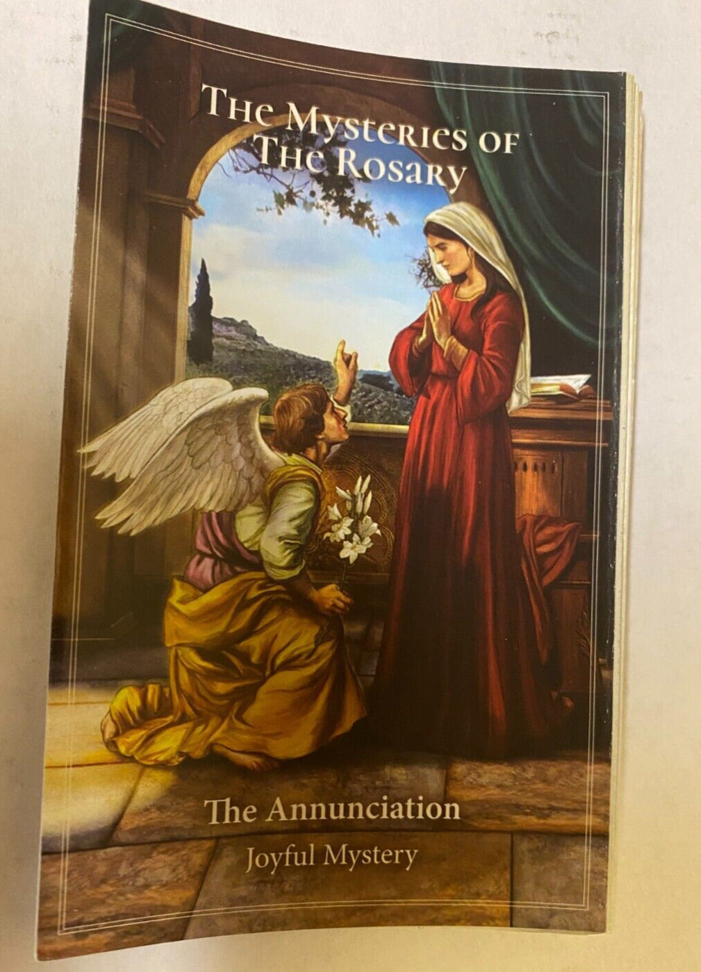 The Mysteries of the Rosary Pocket Folder, New