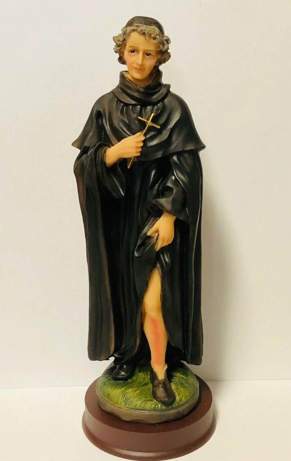 Saint Peregrine (The Cancer Saint)  8 1/2" Statue, New