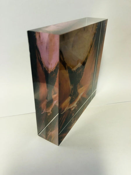 Jesus Crucified Acrylic Image Block, New