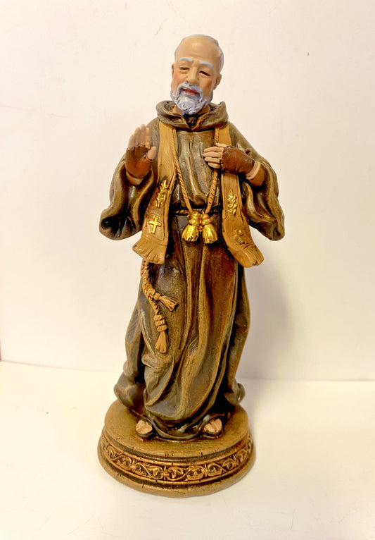 Padre Pio 6.25 " Statue, New - Bob and Penny Lord
