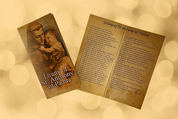 3 Pack Litany of Saint Anthony of Padua