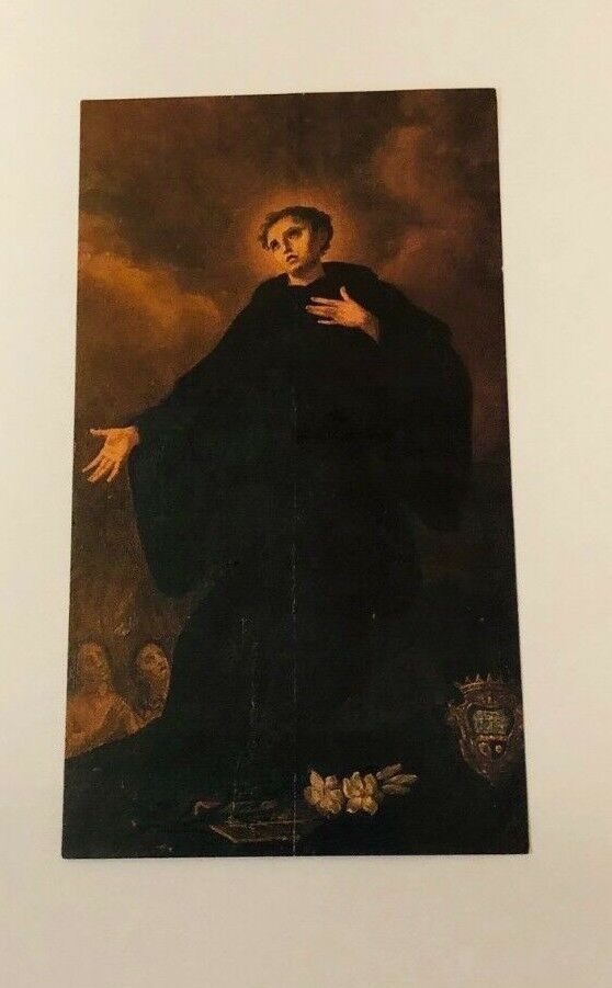 Oración por los Difuntos, de San Nicolás de Tolentino, Estampa en Español