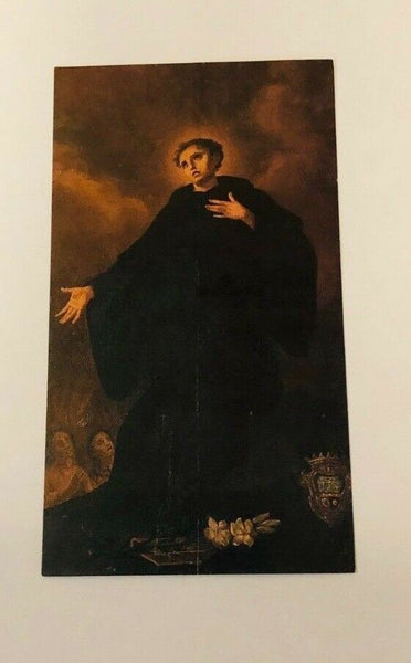 Oración por los Difuntos, de San Nicolás de Tolentino, Estampa en Español