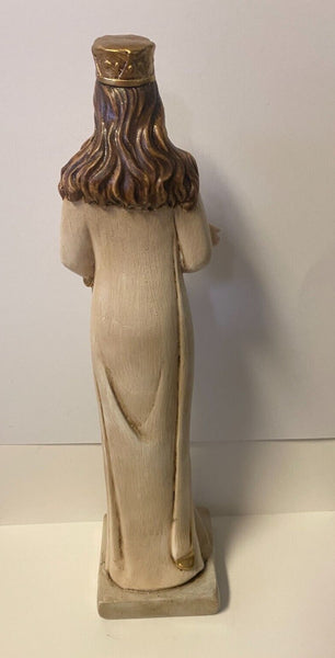 Our Lady of the Island Hand Painted Statue, 10", New  from Colombia