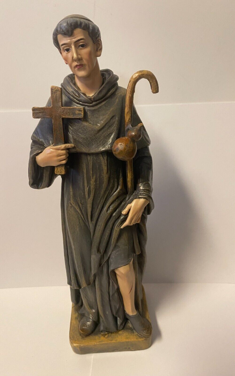 Saint Peregrine, (The Cancer Saint)  8" Statue, New