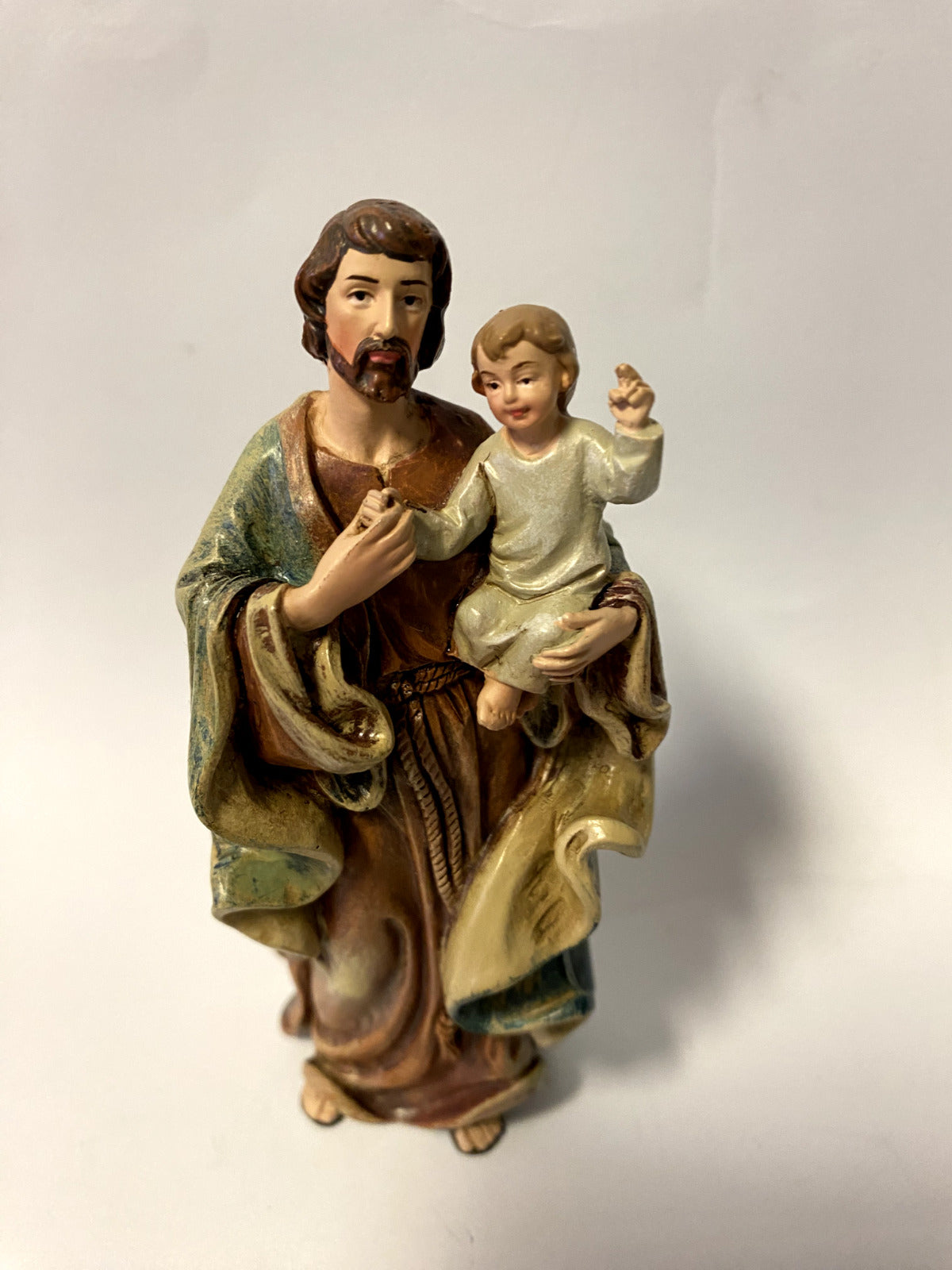Saint Joseph with Child  4" Statue, New