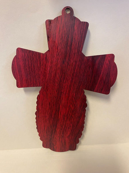 Colorful Images of Heaven Wood Cross,  7.75", New