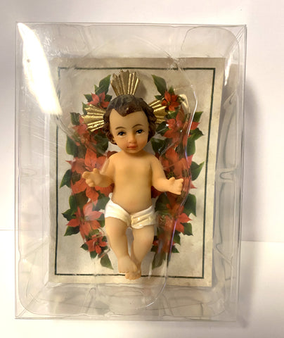 Infant Jesus Small  3.50" Statue, New