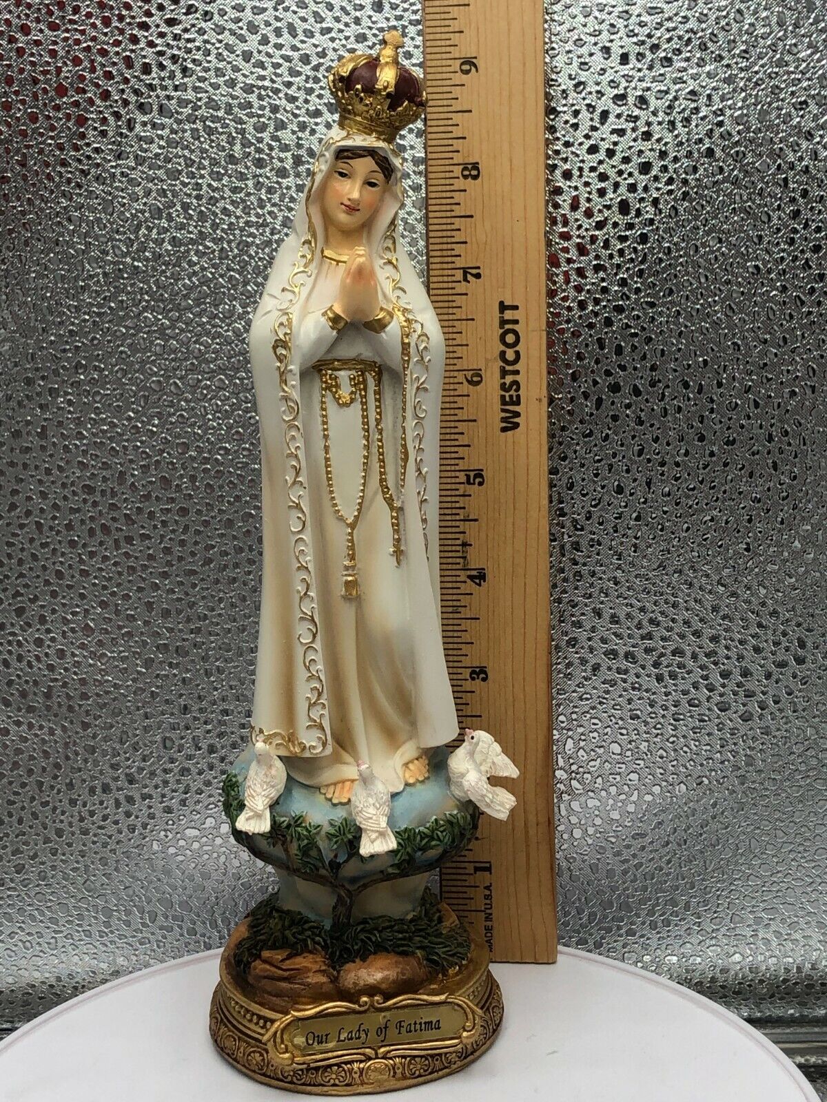 Our Lady of Fatima 8" Statue, New - Bob and Penny Lord