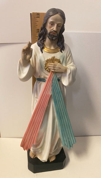 Divine Mercy  12"  Statue, New