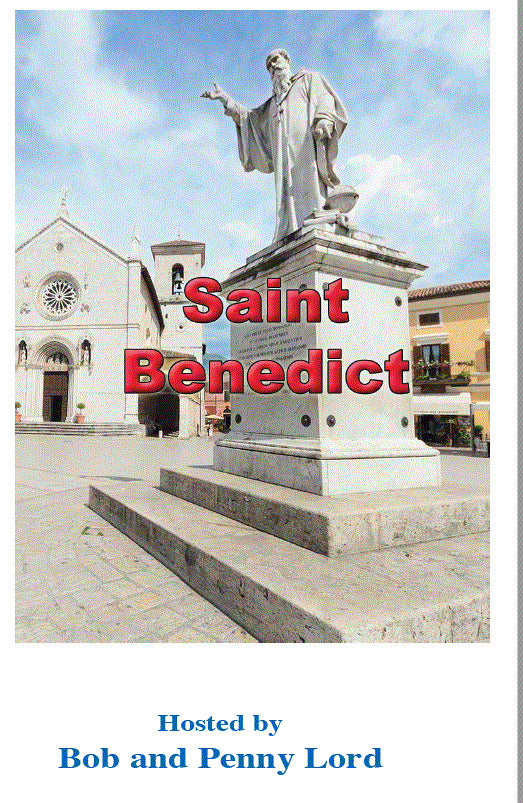 Saint Benedict DVD by Bob and Penny Lord, New