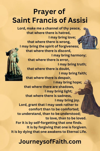 Prayer of Saint Francis - 10 Pack