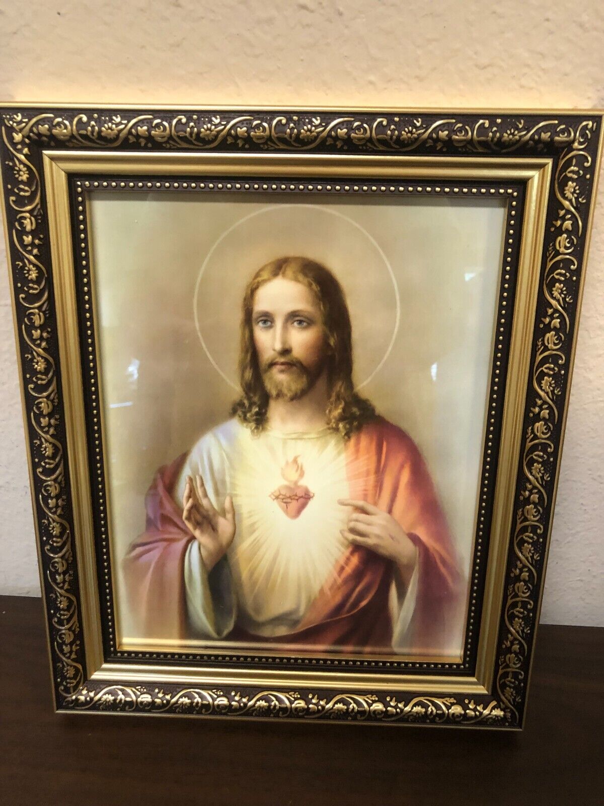 Sacred Heart of Jesus Picture Frame, New - Bob and Penny Lord