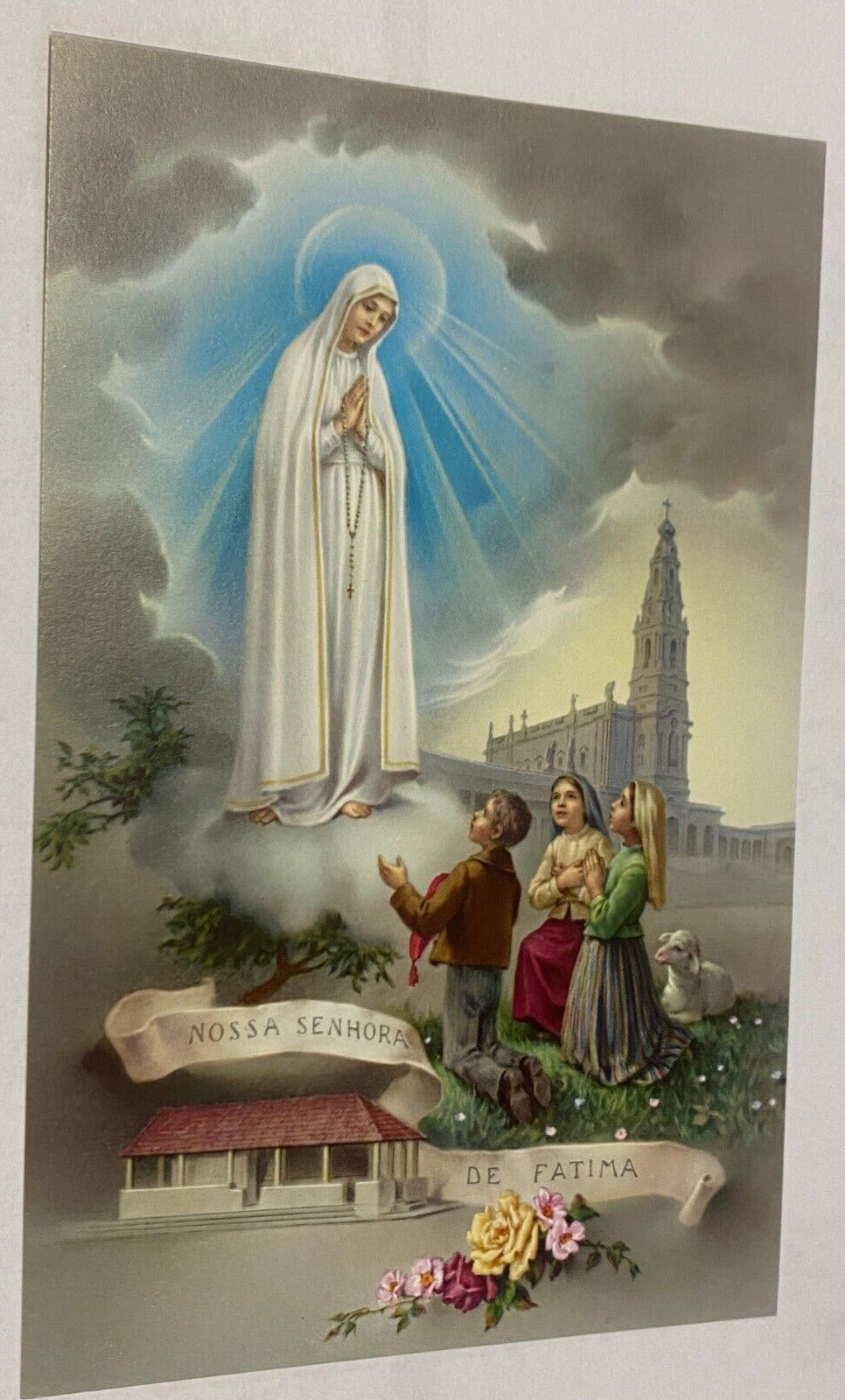 Our Lady of Fatima Print,  New from Italy