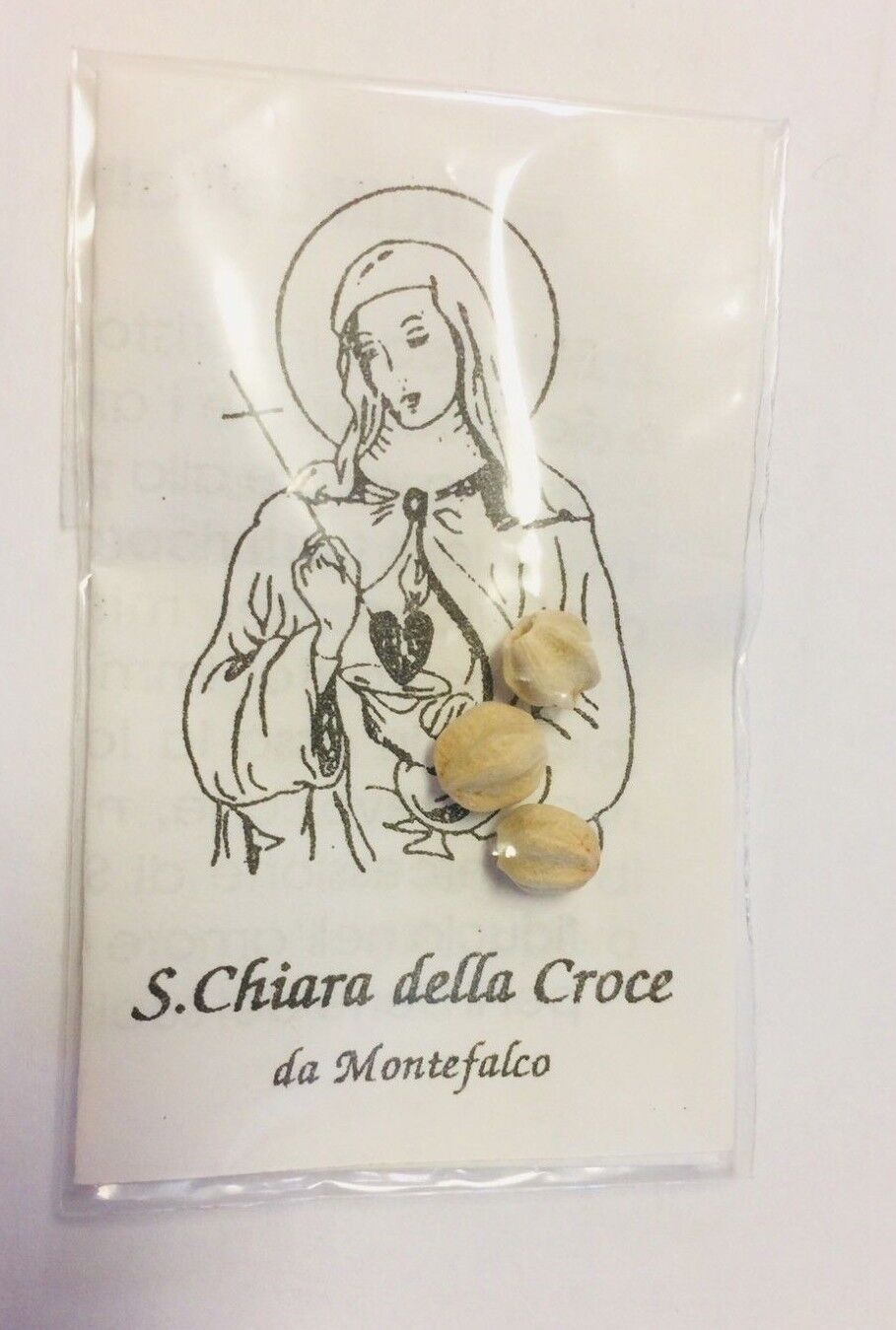 Saint Clare of Montefalco Nuts/Seeds, New from Italy