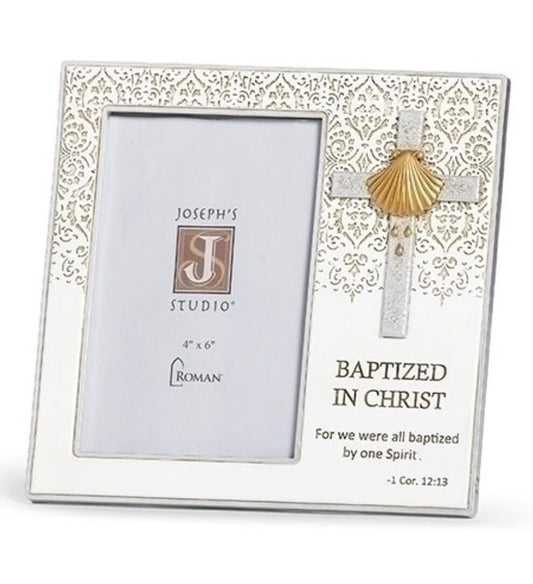 Baptism Photo(4"x6") Frame, New - Bob and Penny Lord