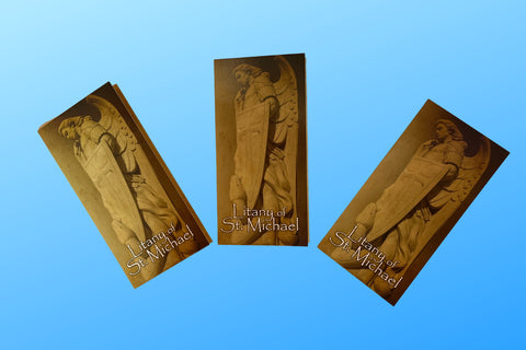 3 Pack Litany of Saint Michael the Archangel