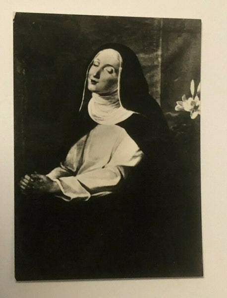 Saint Margaret of Cortona  Vintage Black & White  Small Image,  New from Italy
